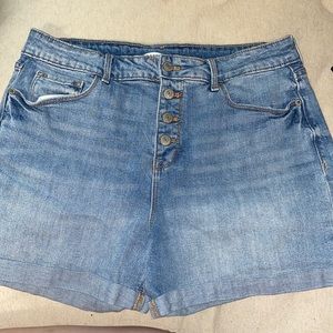 Old Navy High Waisted Jean Shorts
